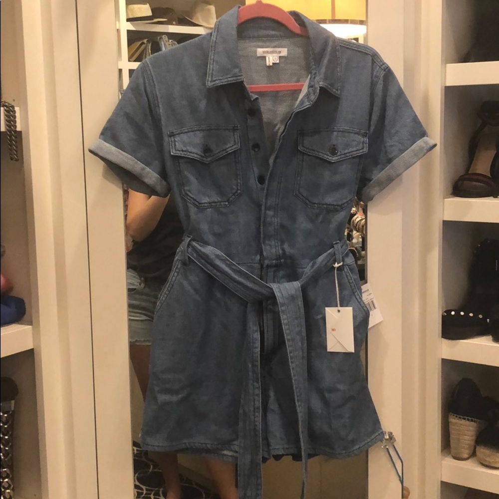 NWT Good American Denim Romper